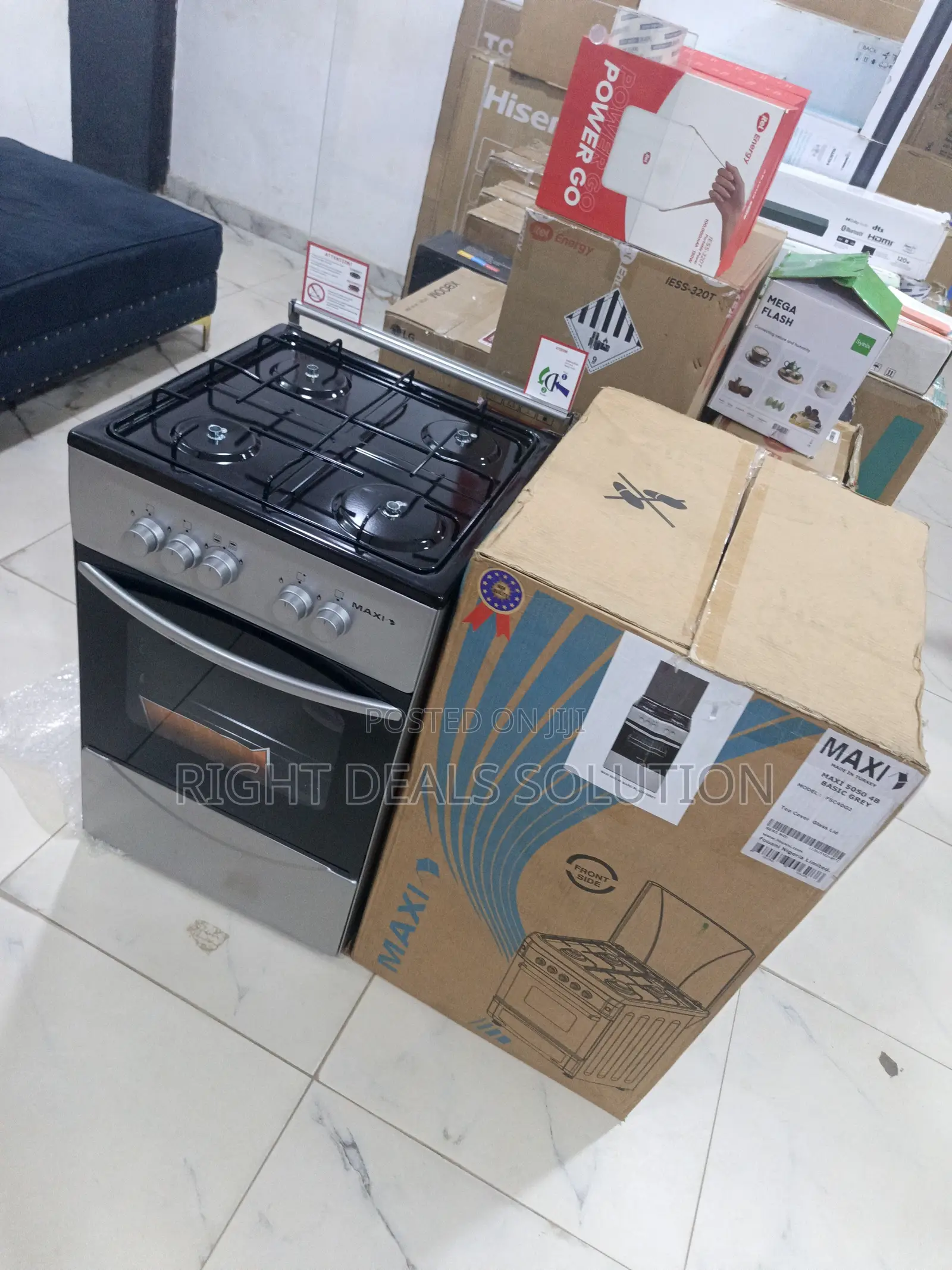 Family Size Gas Cooker With Oven