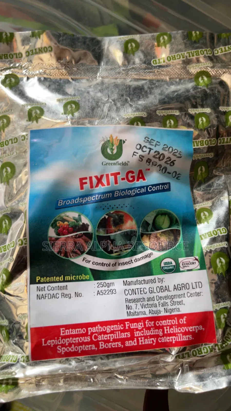 Organic Crop Protection