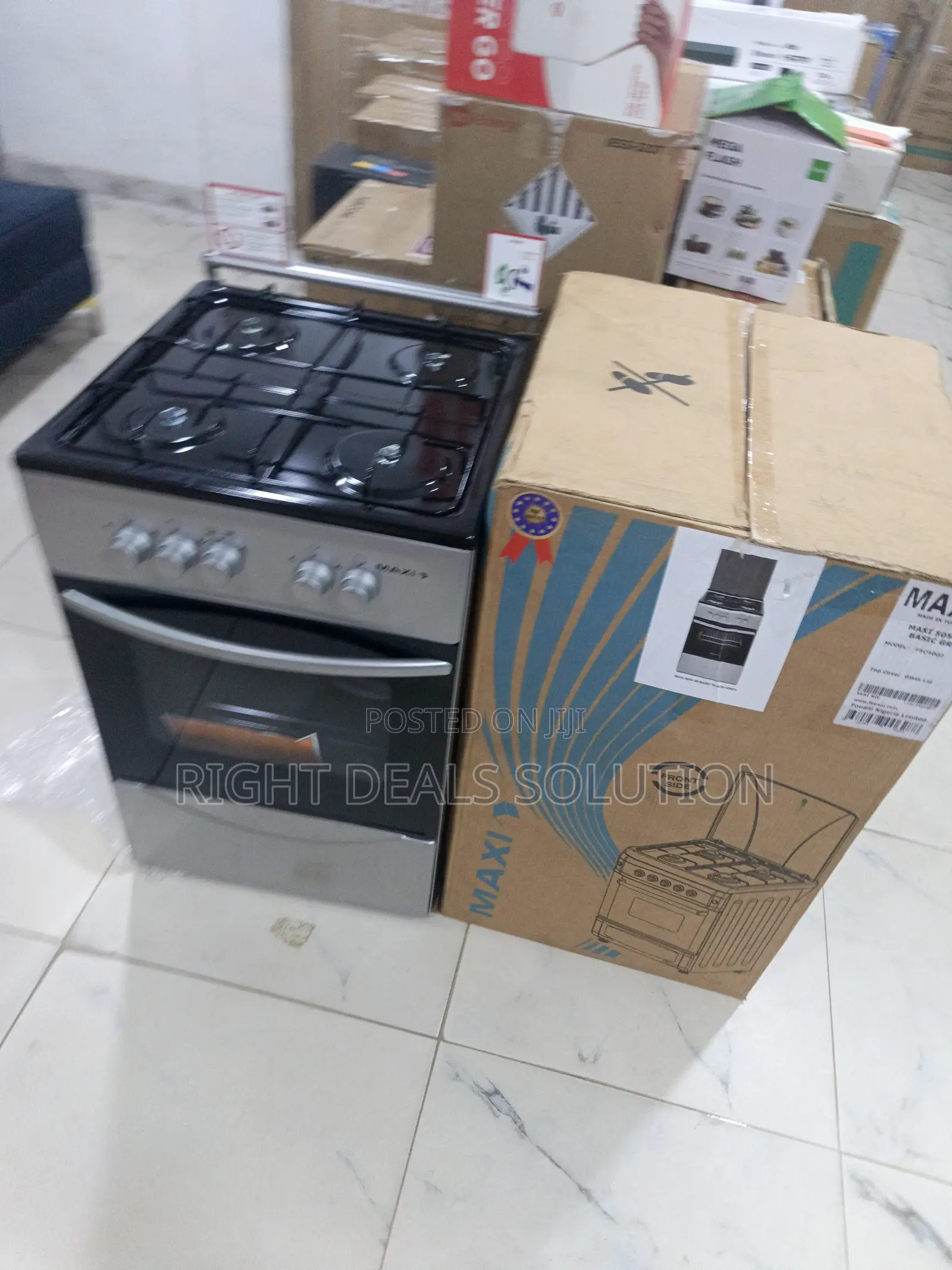 Family Size Gas Cooker With Oven
