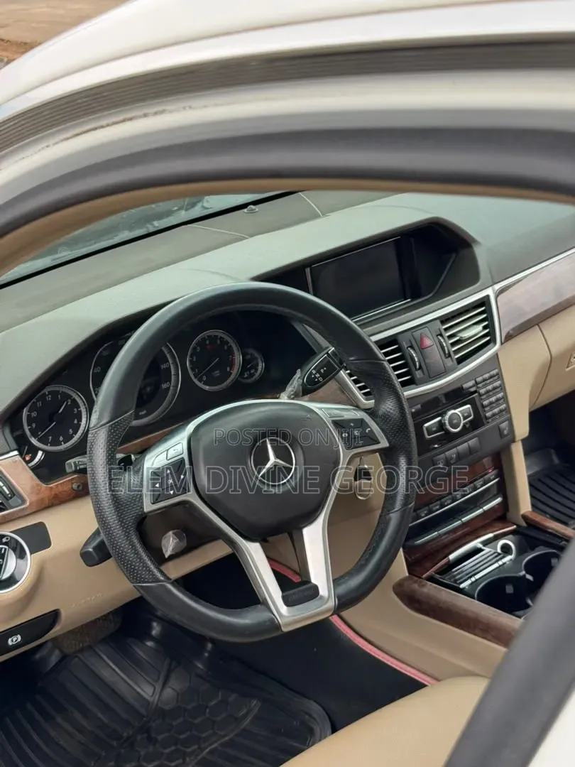 Mercedes-Benz E350 2013 White