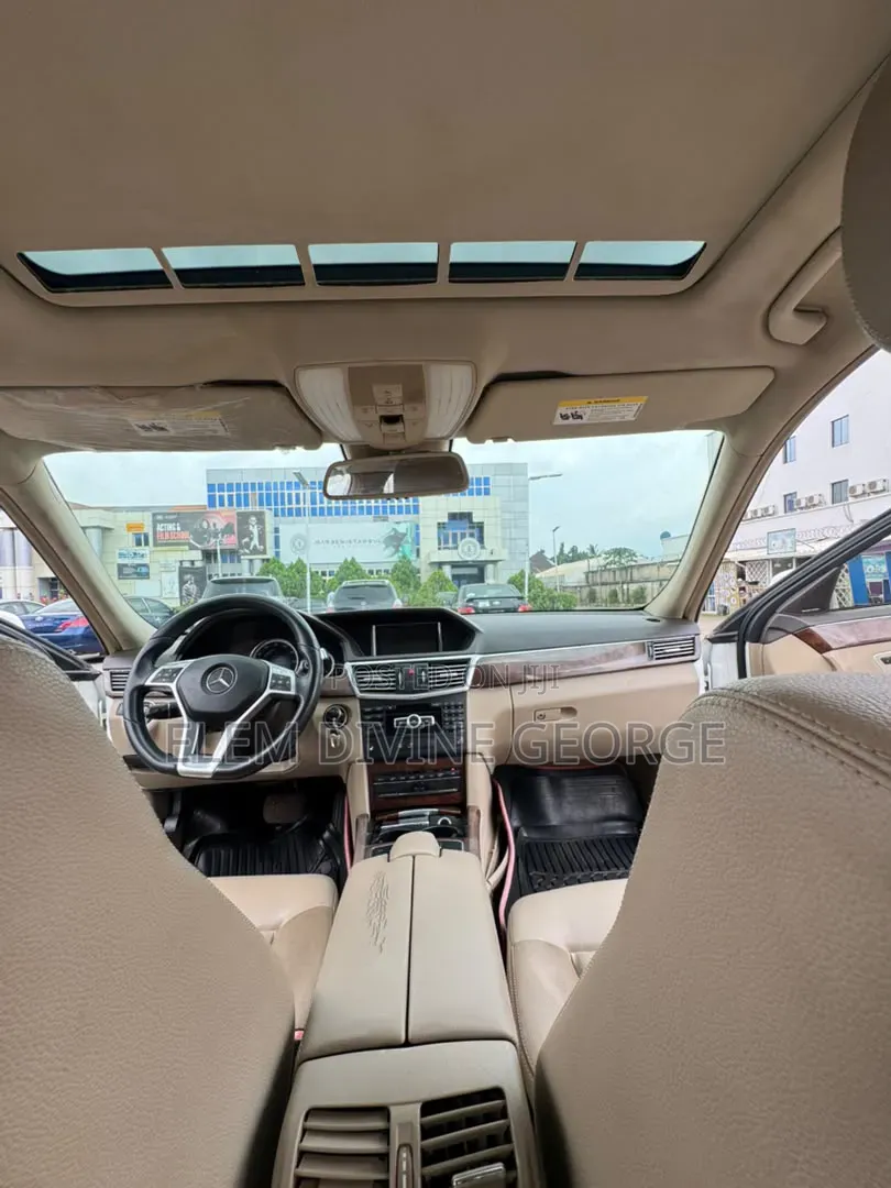 Mercedes-Benz E350 2013 White