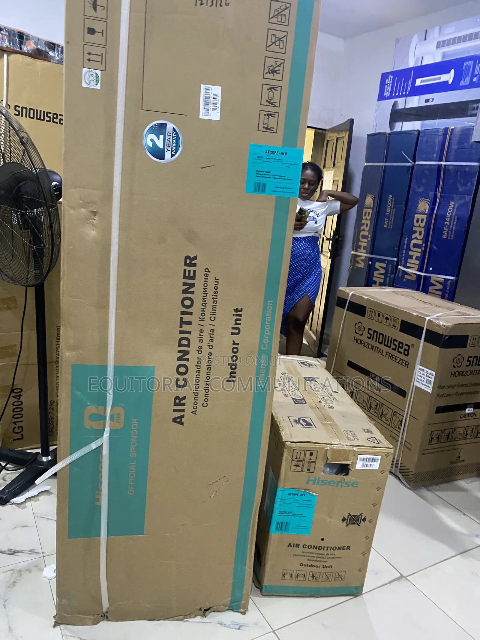 Hisense 2HP Floor Standing Inverter AC AF20PE-INV – Efficient Large Ar