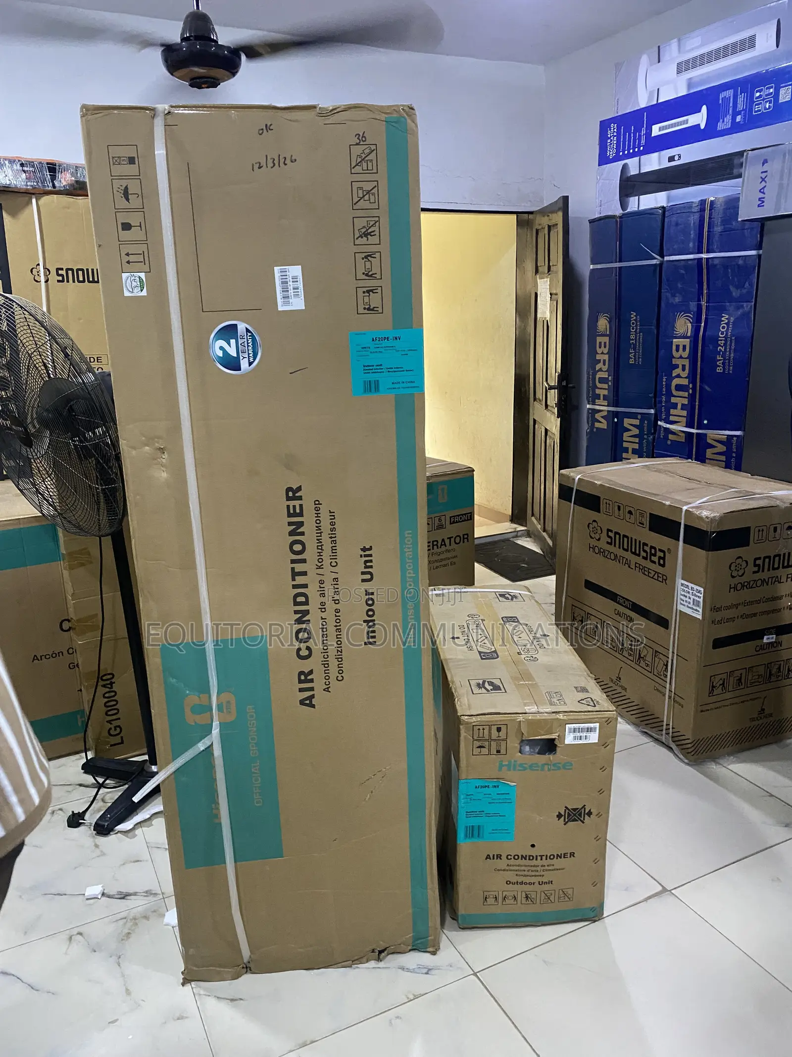 Hisense 2HP Floor Standing Inverter AC AF20PE-INV – Efficient Large Ar