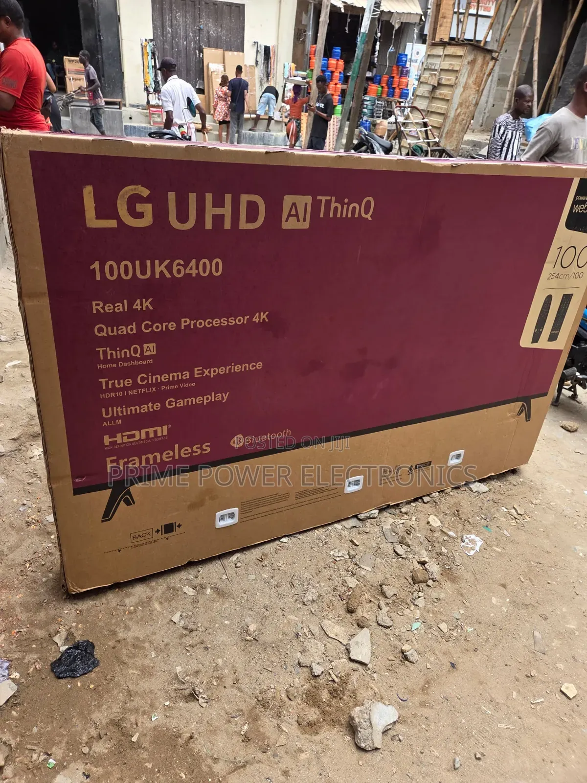 Enjoy Crystal-Clear Entertainment on LG 100 Inches UHD TV