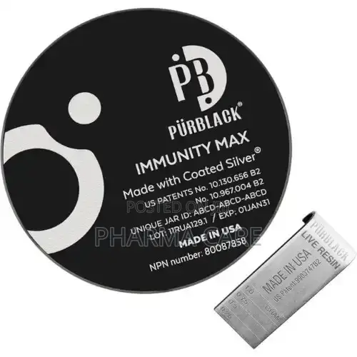 Pürblack Shilajit Immunity Max With Coated Silver- 30 Grams -30g