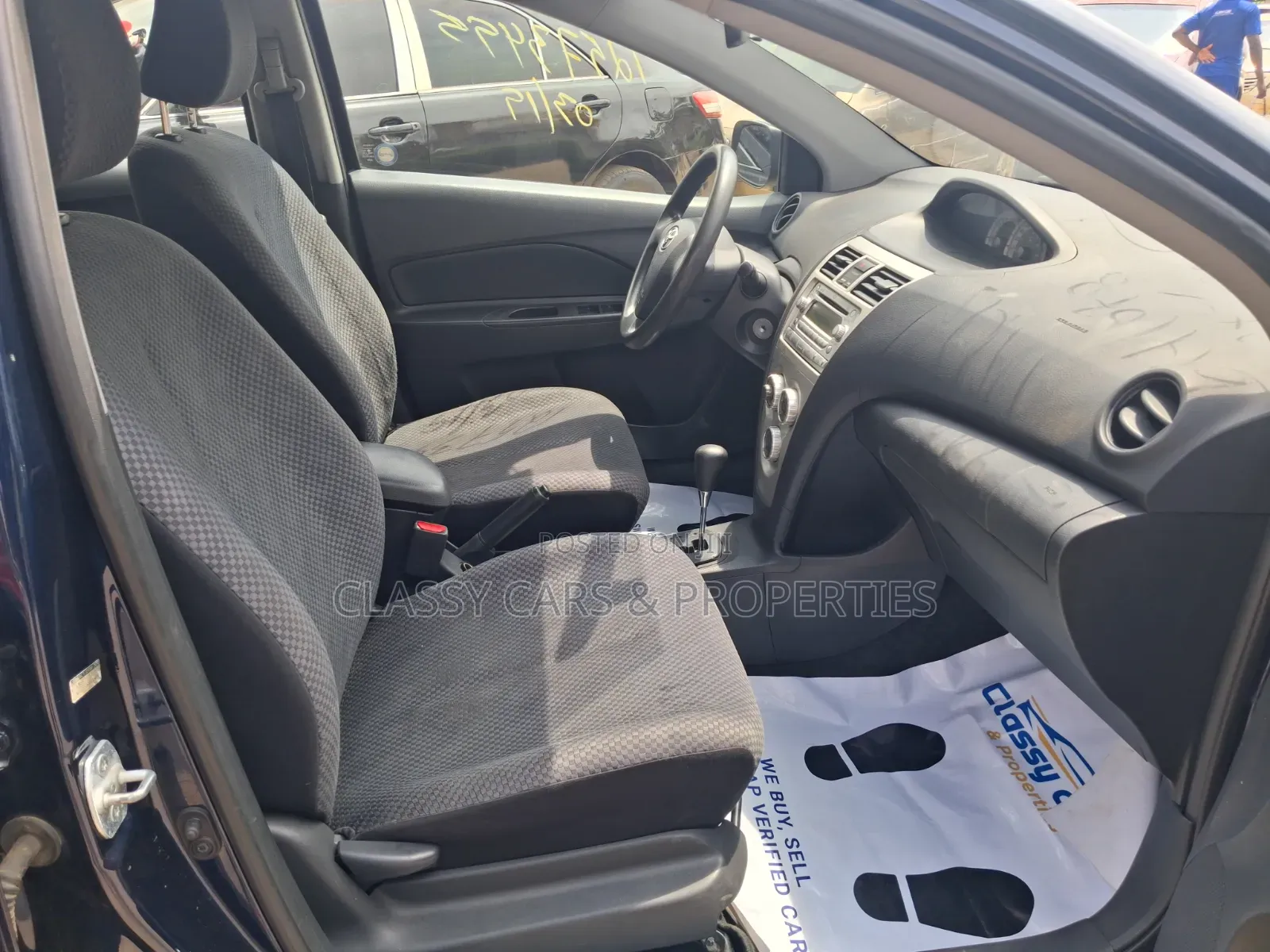 Toyota Yaris 2007 Blue