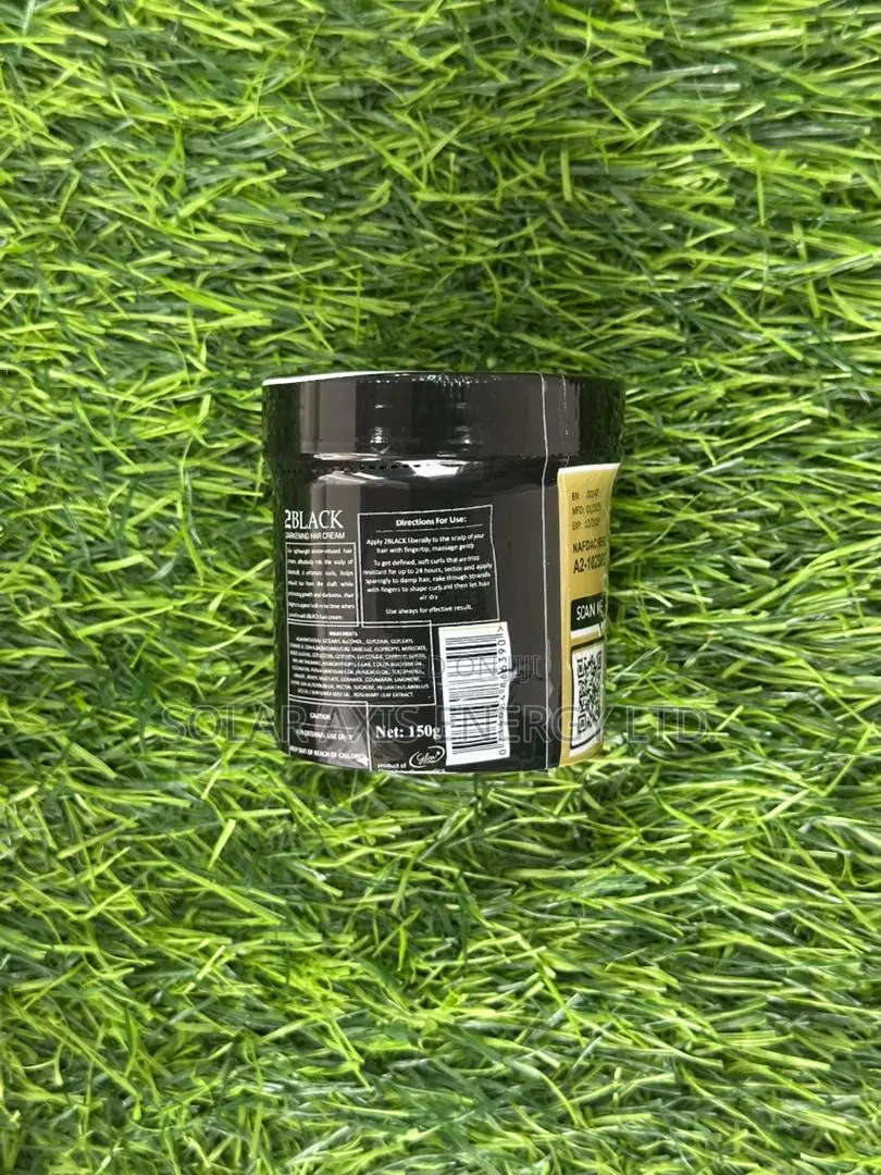 2Black Darkening Hair Cream