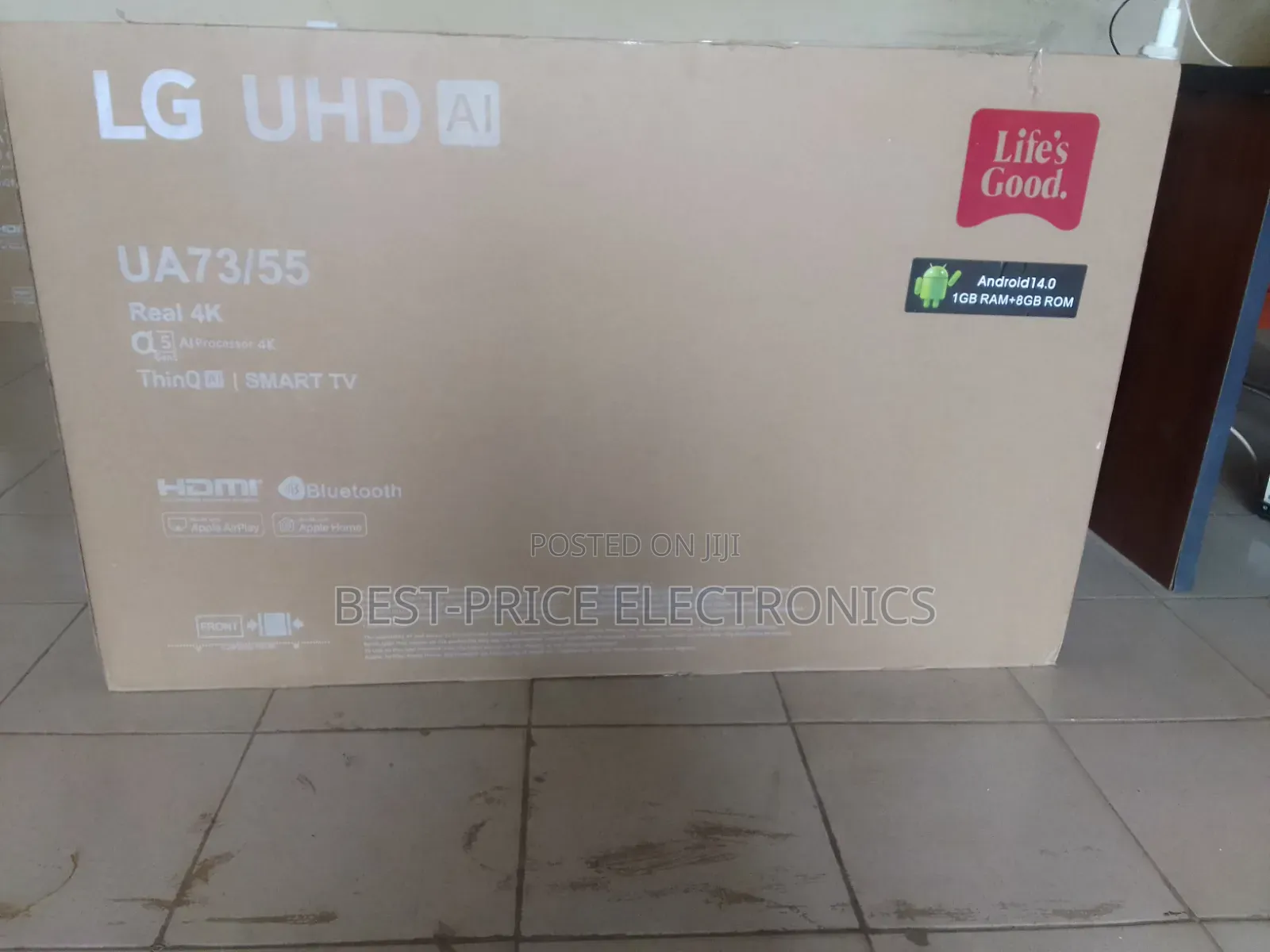 55 Inches LG WebOS Thinq UHD HDR With Full Smart TV Options