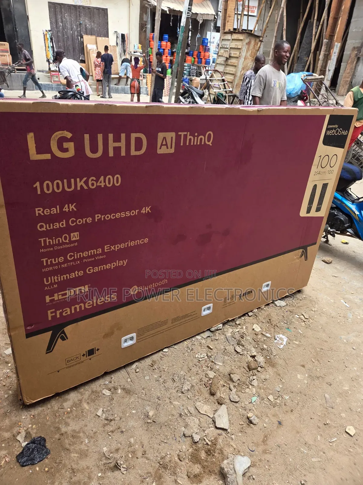 Premium 100 Inches LG UHD Frameless Television