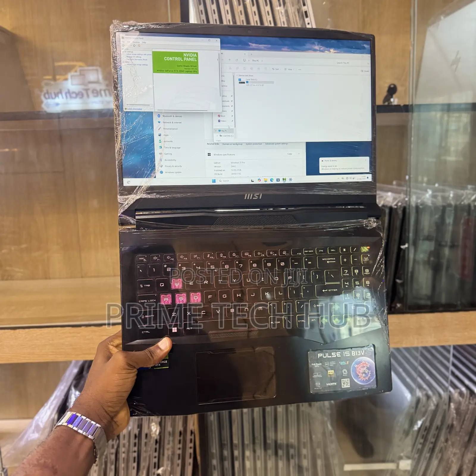 Laptop MSI Pulse GL76 16GB Intel Core i7 SSD 512GB