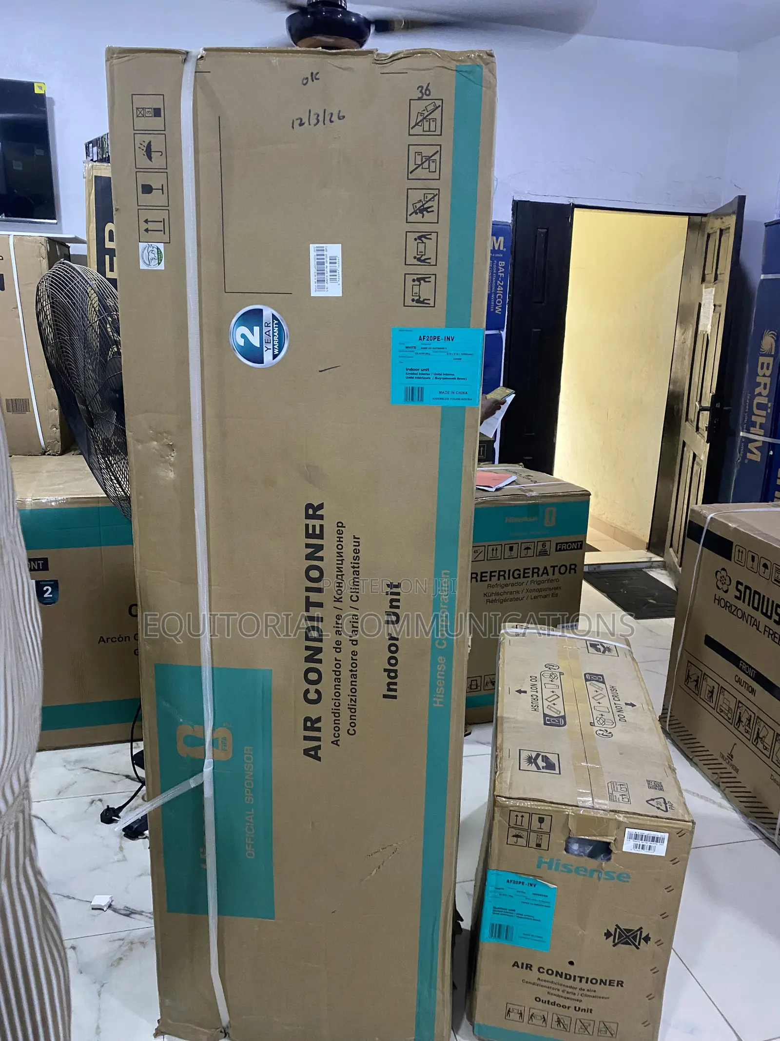 Hisense 2HP Floor Standing Inverter Air Conditioner AF20PE-INV – Power