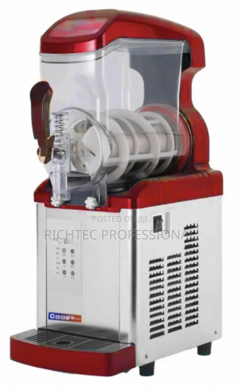 Single-Tank Commercial Slushie Machine – Frozen Drink Dispenser