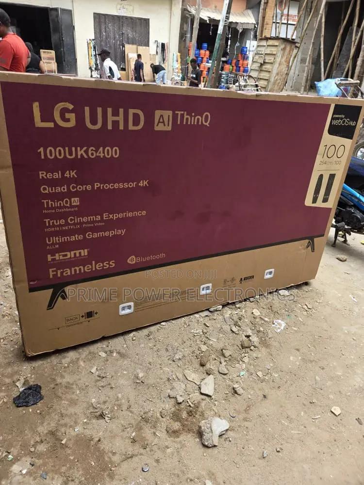 LG 100 Inches Frameless TV – Ultimate Viewing Experience