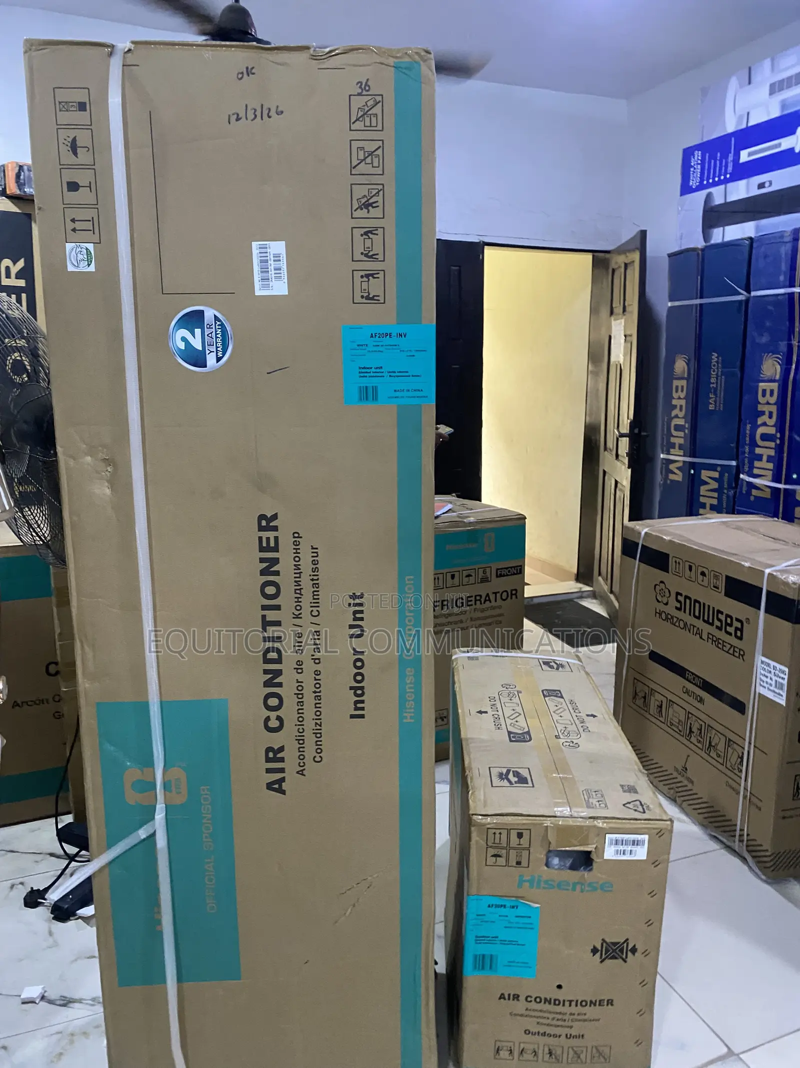 Hisense 2HP Floor Standing Inverter AC AF20PE-INV – Advanced Cooling S