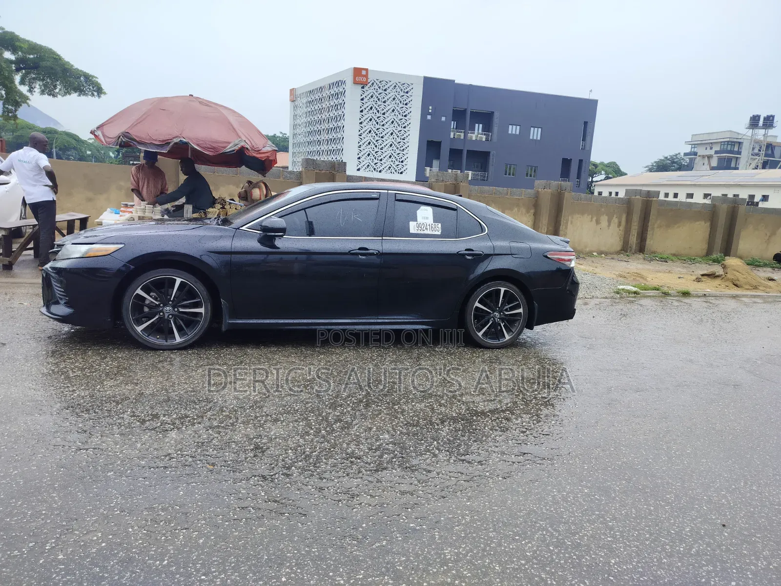 Toyota Camry XSE (2.5L 4cyl 8A) 2019 Black