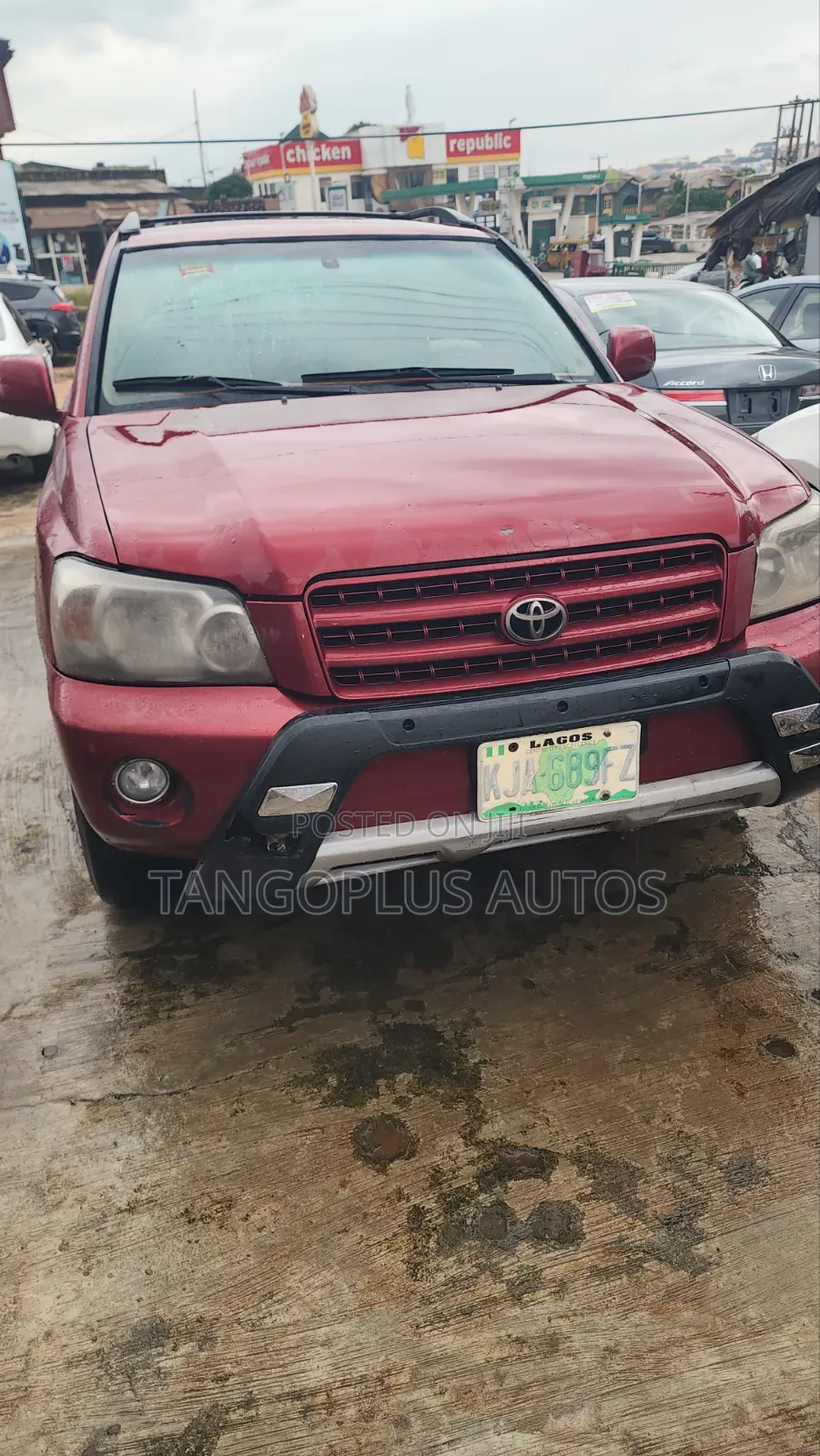 Toyota Highlander V6 4x4 2005 Burgundy
