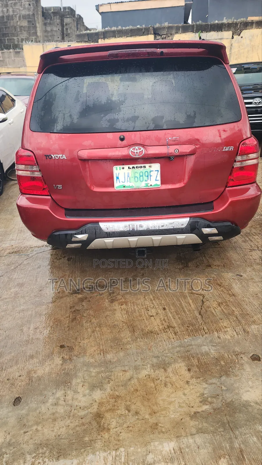 Toyota Highlander V6 4x4 2005 Burgundy