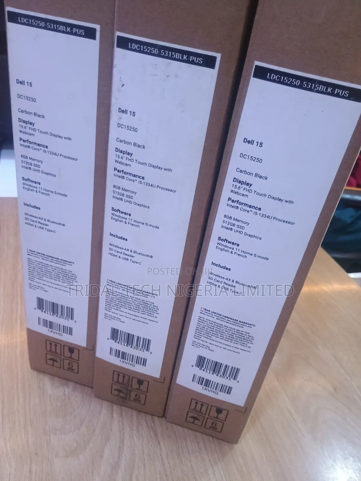 New Laptop Dell Inspiron 15 8GB Intel Core i5 SSD 512GB