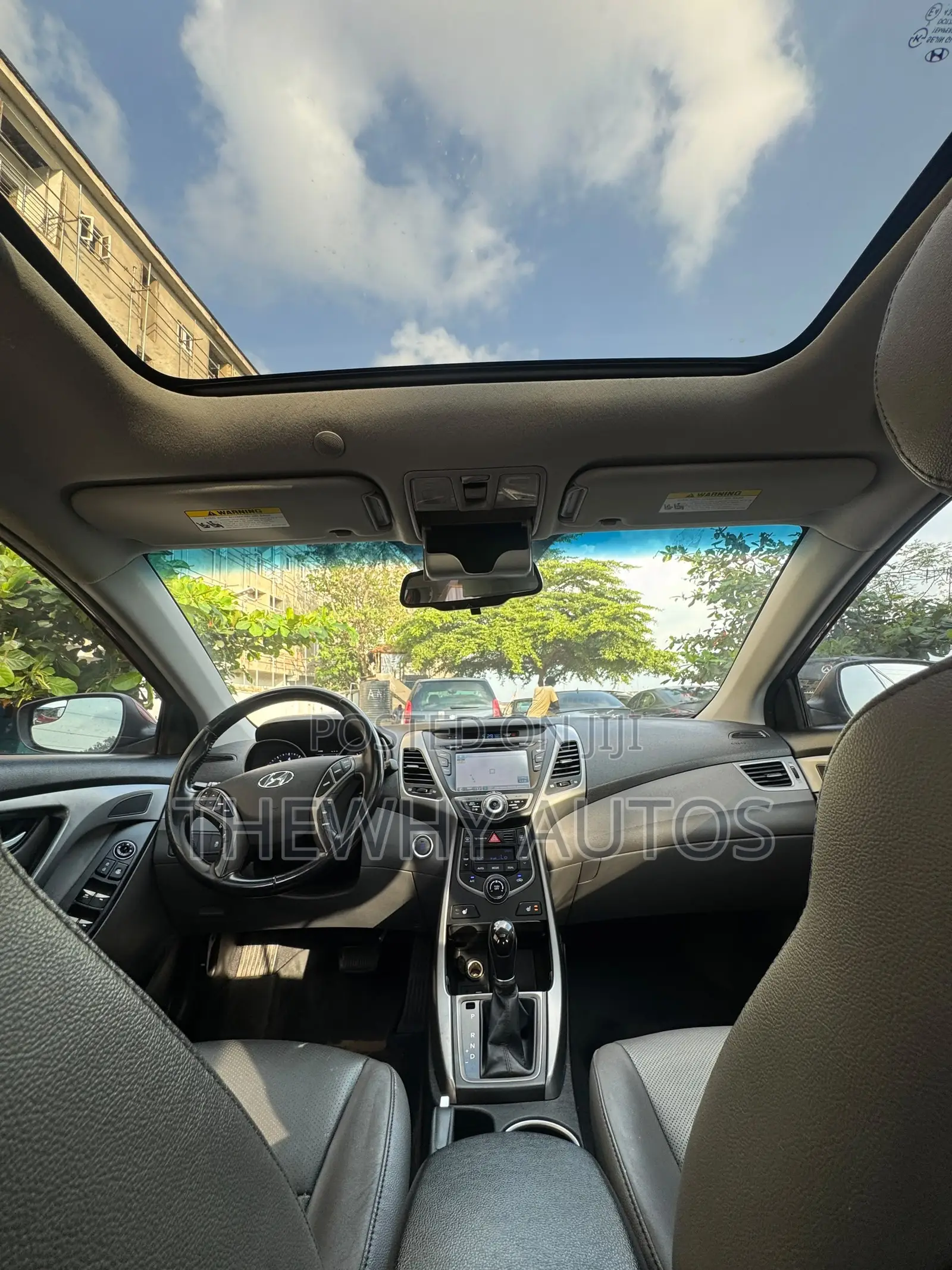 Hyundai Elantra Limited 4dr Sedan (1.8L 4cyl 6A) 2014 Red