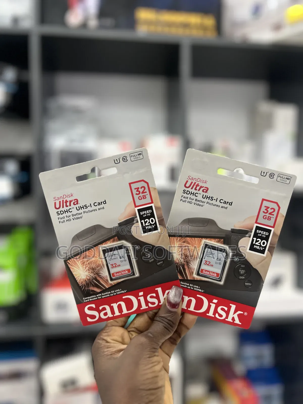 SanDisk 32GB Ultra SD Card 120mb/S | Goddafi Stores