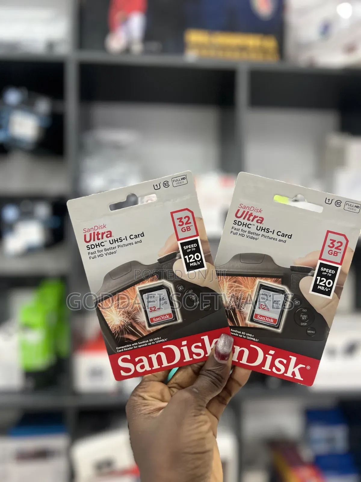 SanDisk 32GB Ultra SD Card 120mb/S | Goddafi Stores