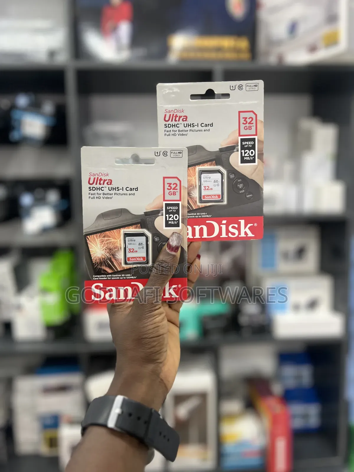 SanDisk 32GB Ultra SD Card 120mb/S | Goddafi Stores