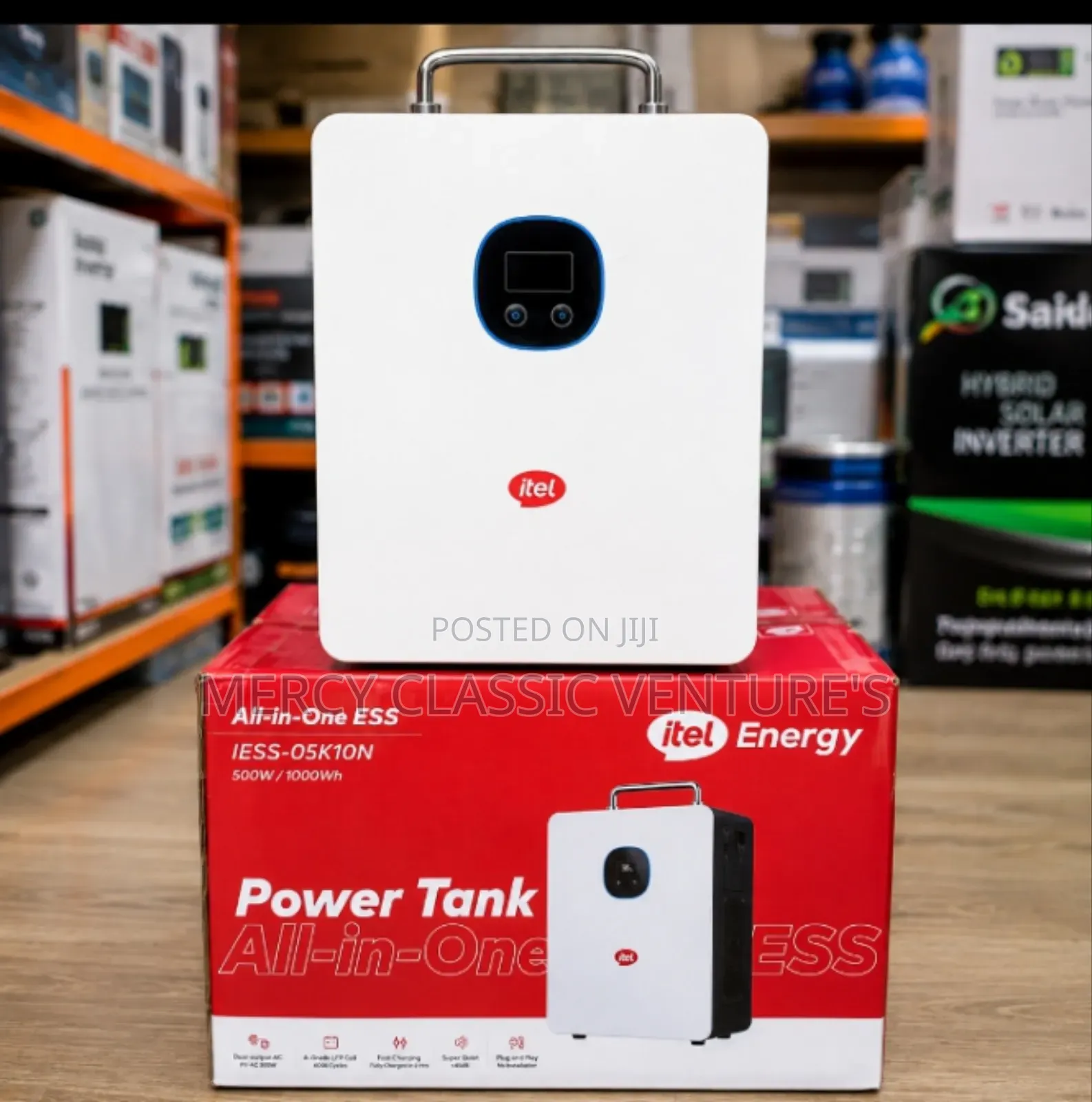 Itel Energy All-in-One ESS Power Tank 500W / 1000Wh