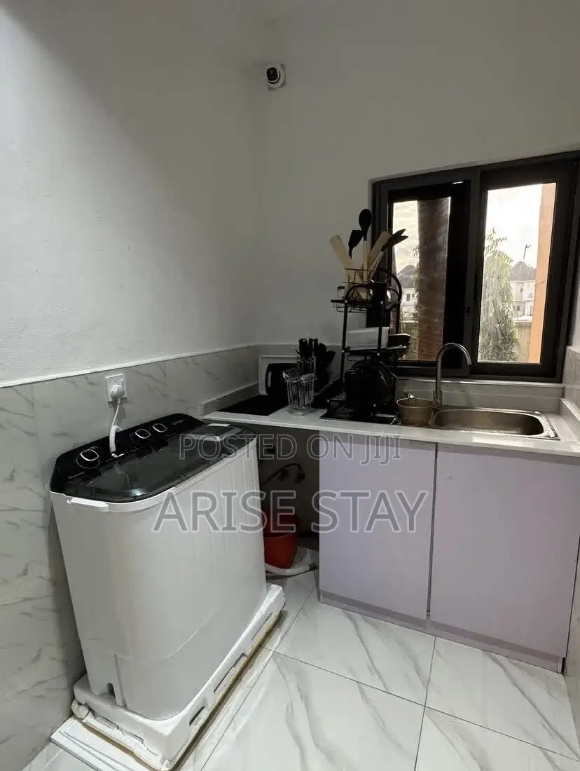 2-Bedroom Shortlet With Ps5 & City View | Ikota Lekki