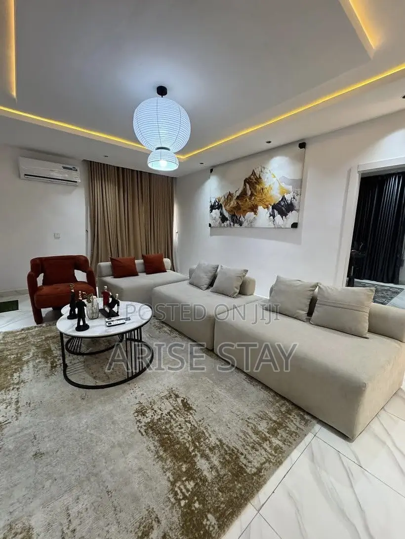 2-Bedroom Shortlet With Ps5 & City View | Ikota Lekki