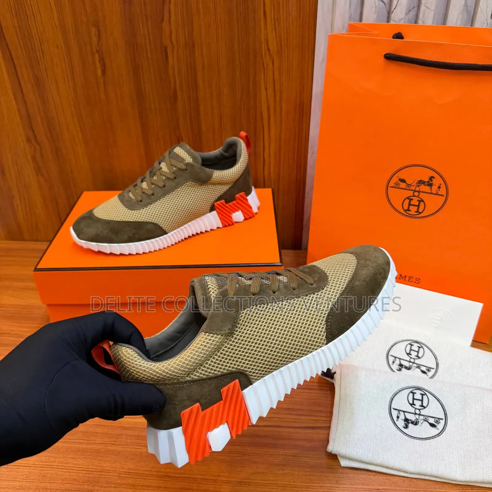 Luxury Update  Hermes Bouncing Sneakers. Size: 41-47.