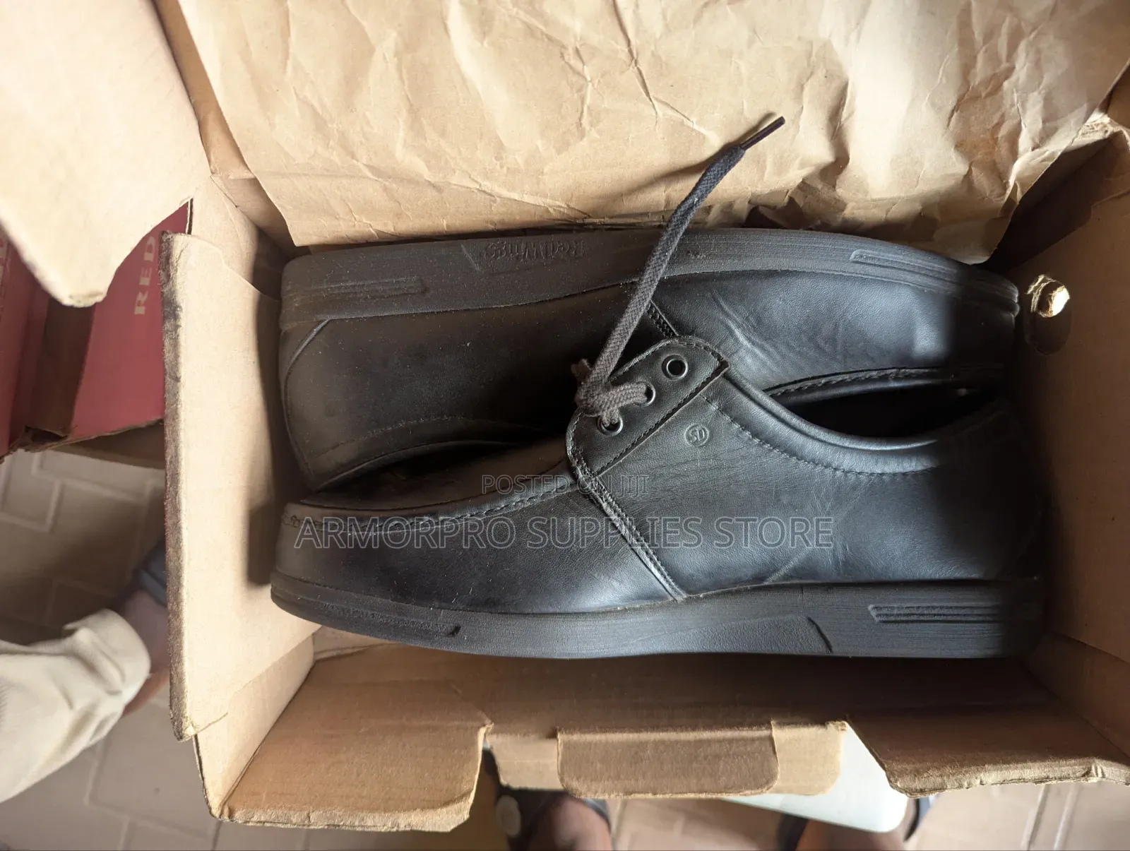 Red Wing Oxford Safety Shoe Style.
