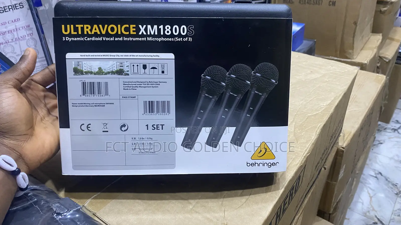 Ultra Voice 3 in 1 Wired Microphone