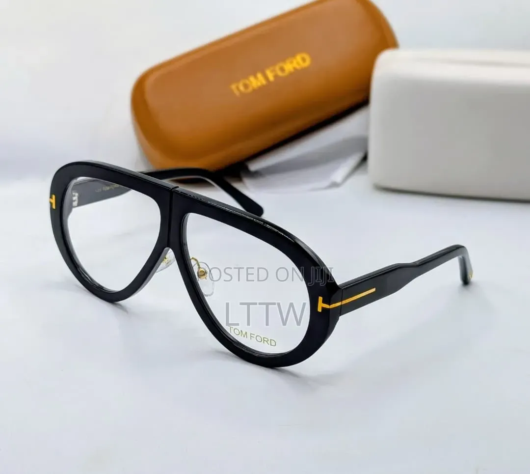 Tom Ford Luxury Black Eyeglasses – Original Designer Frame