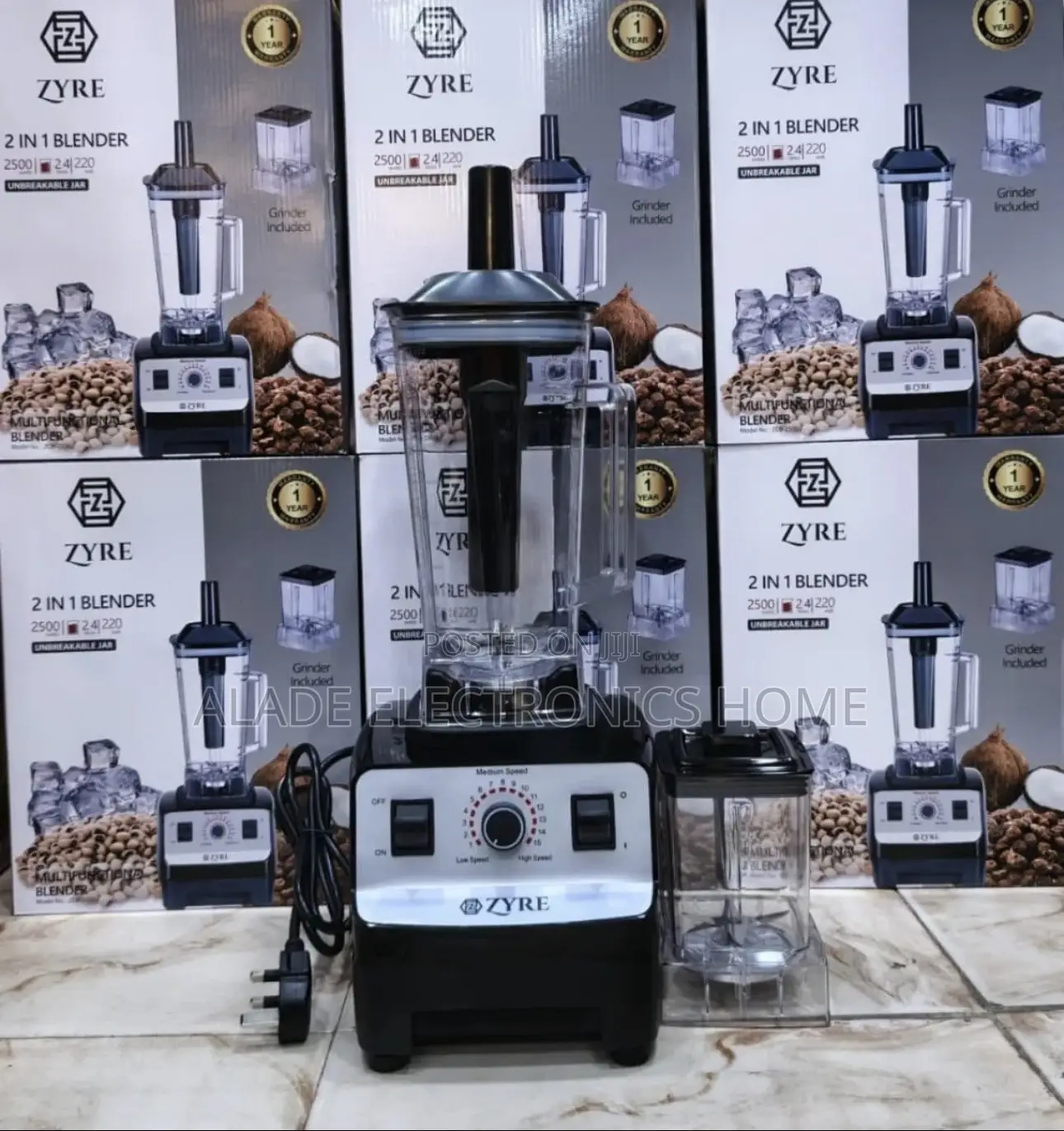 Original Zyre Blender/Grinder (It Grind Beans, Coconut, Tigernut)