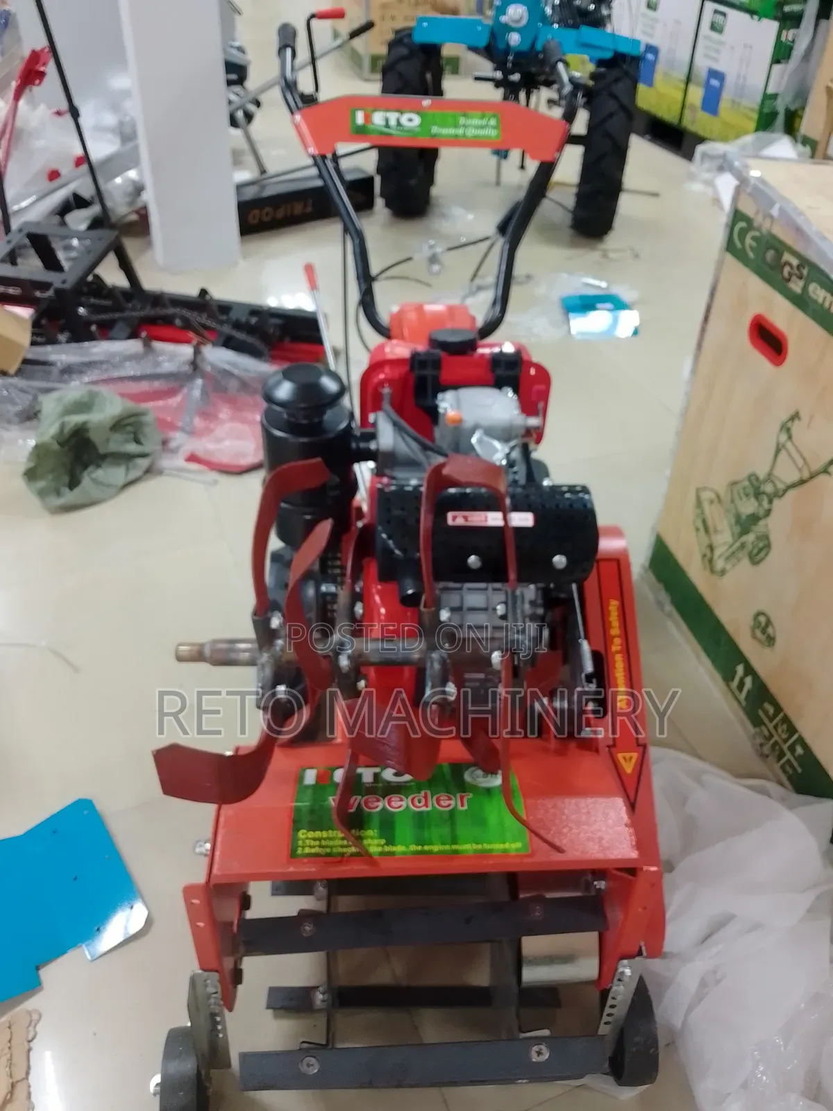 Reto 6hp Diesel Cultivator Machine