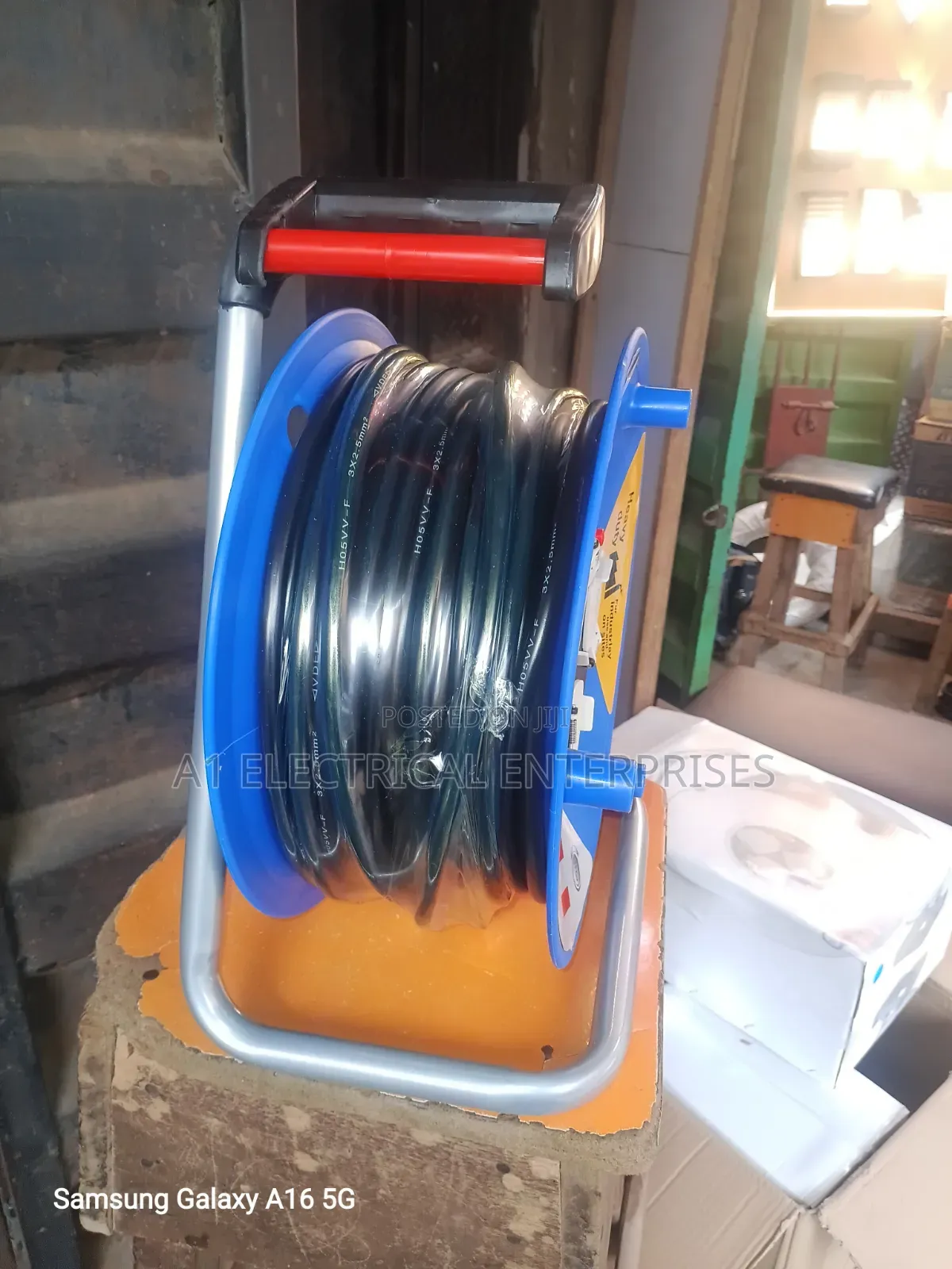50meters Cable Reel Extension Socket