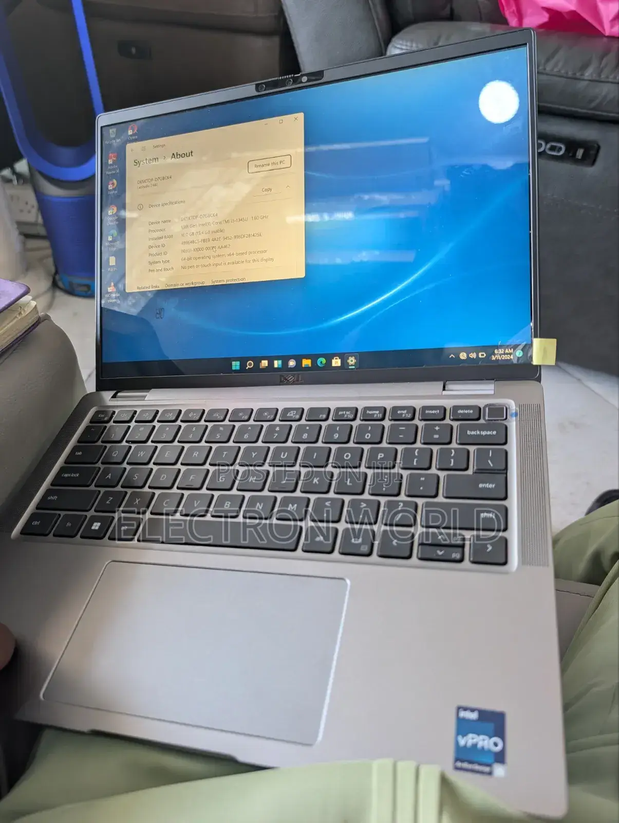 Laptop Dell Latitude 7400 16GB Intel Core i7 SSD 512GB
