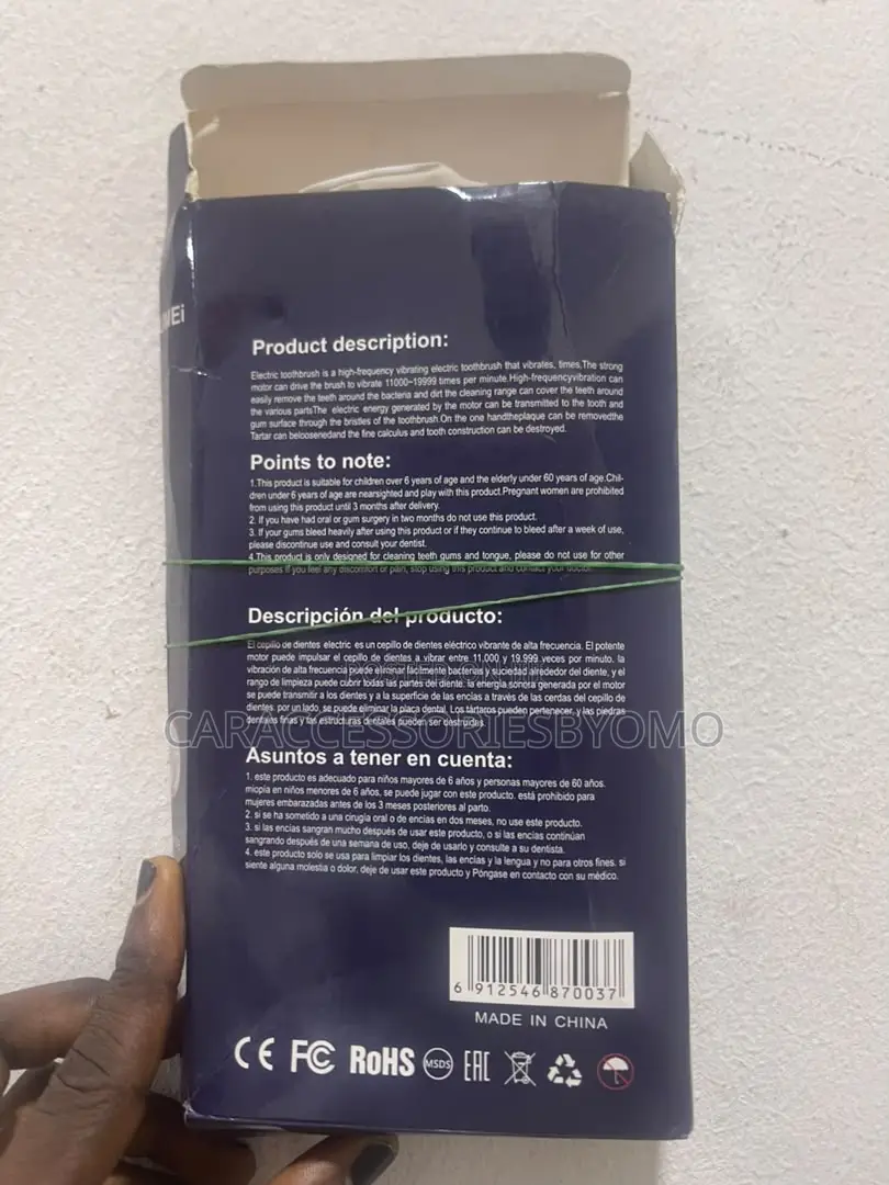 Sonicwave Electric Toothbrush – Rechargeable