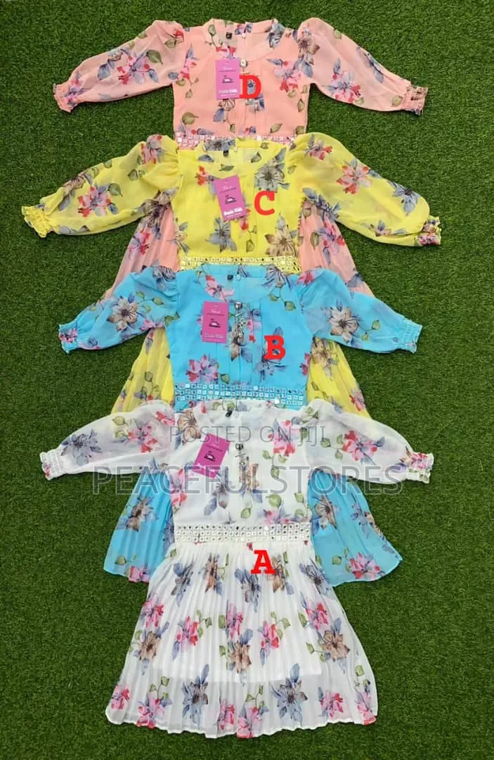 Girls Floral Gown / Children Party