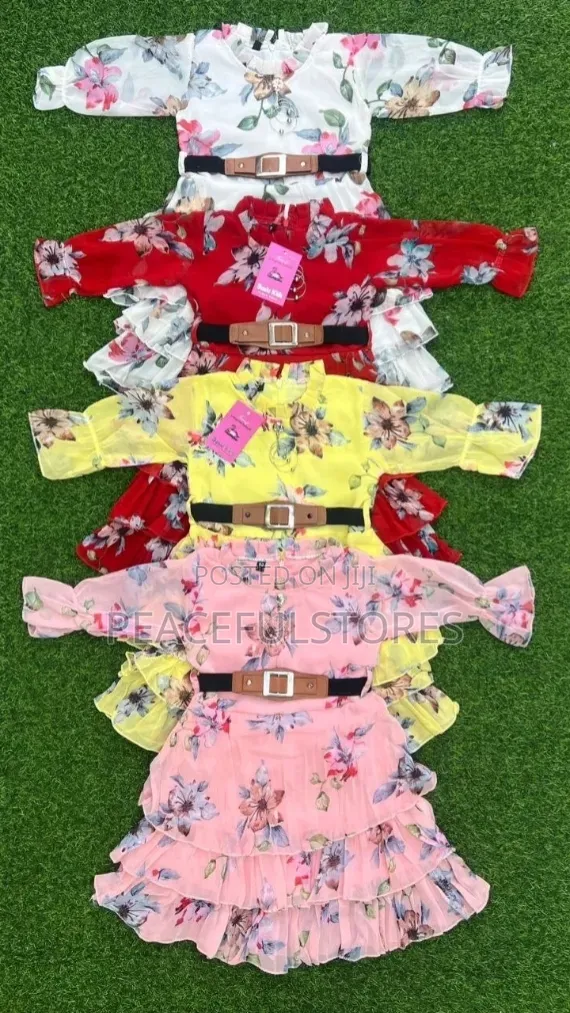Girls Floral Gown / Children Party