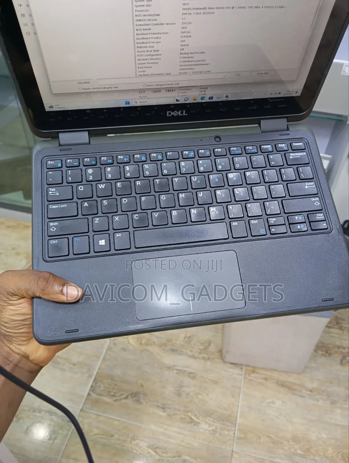 Laptop Dell Latitude 3190 8GB Intel Pentium SSD 128GB