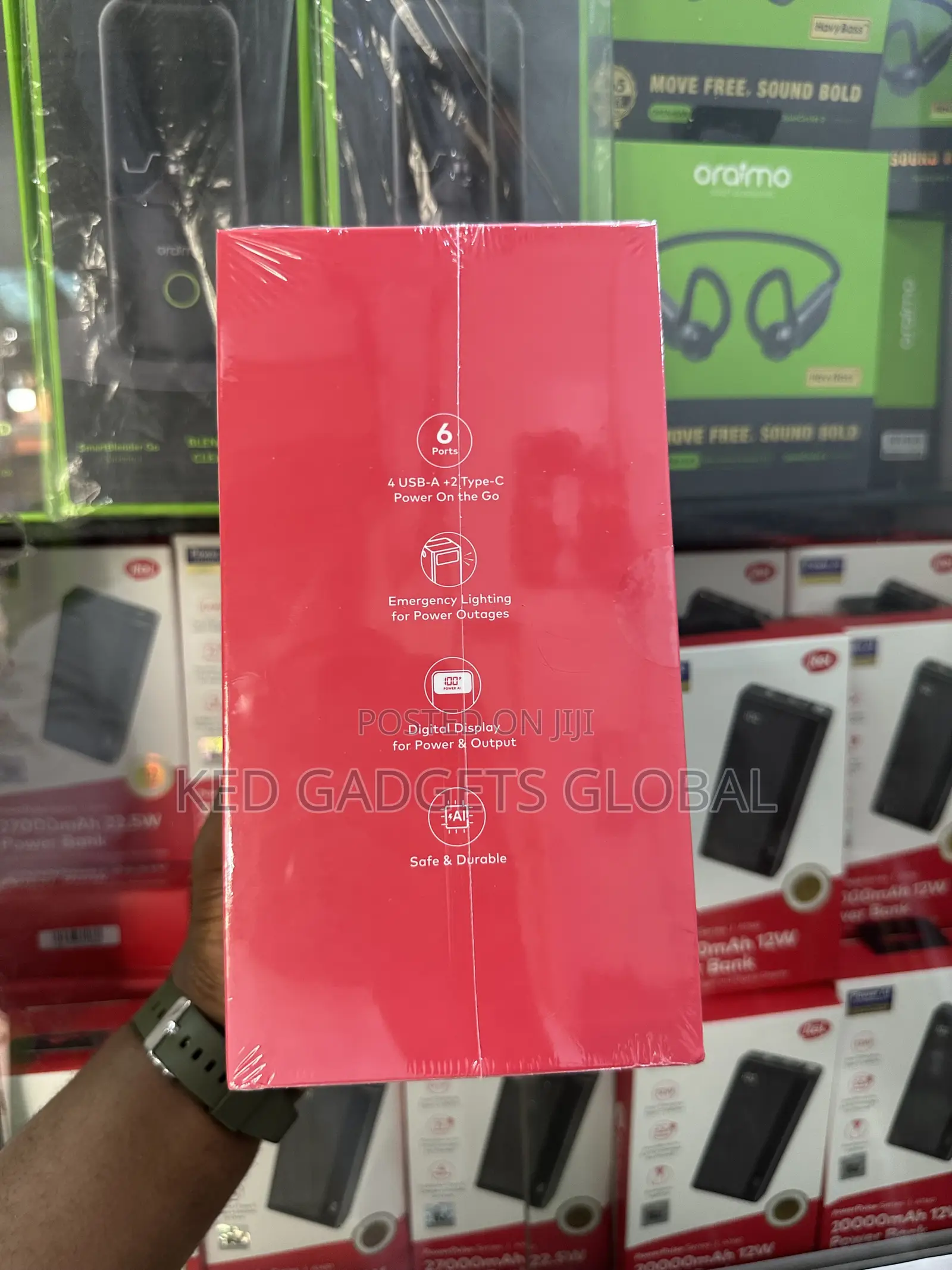 Itel 60,000mah 65W Power Bank