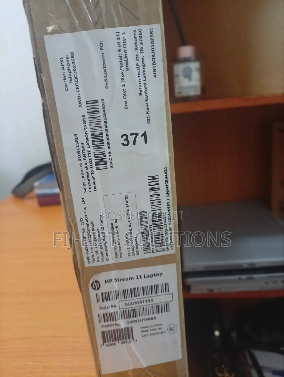 New Laptop HP Stream 11 4GB Intel Celeron SSD 60GB