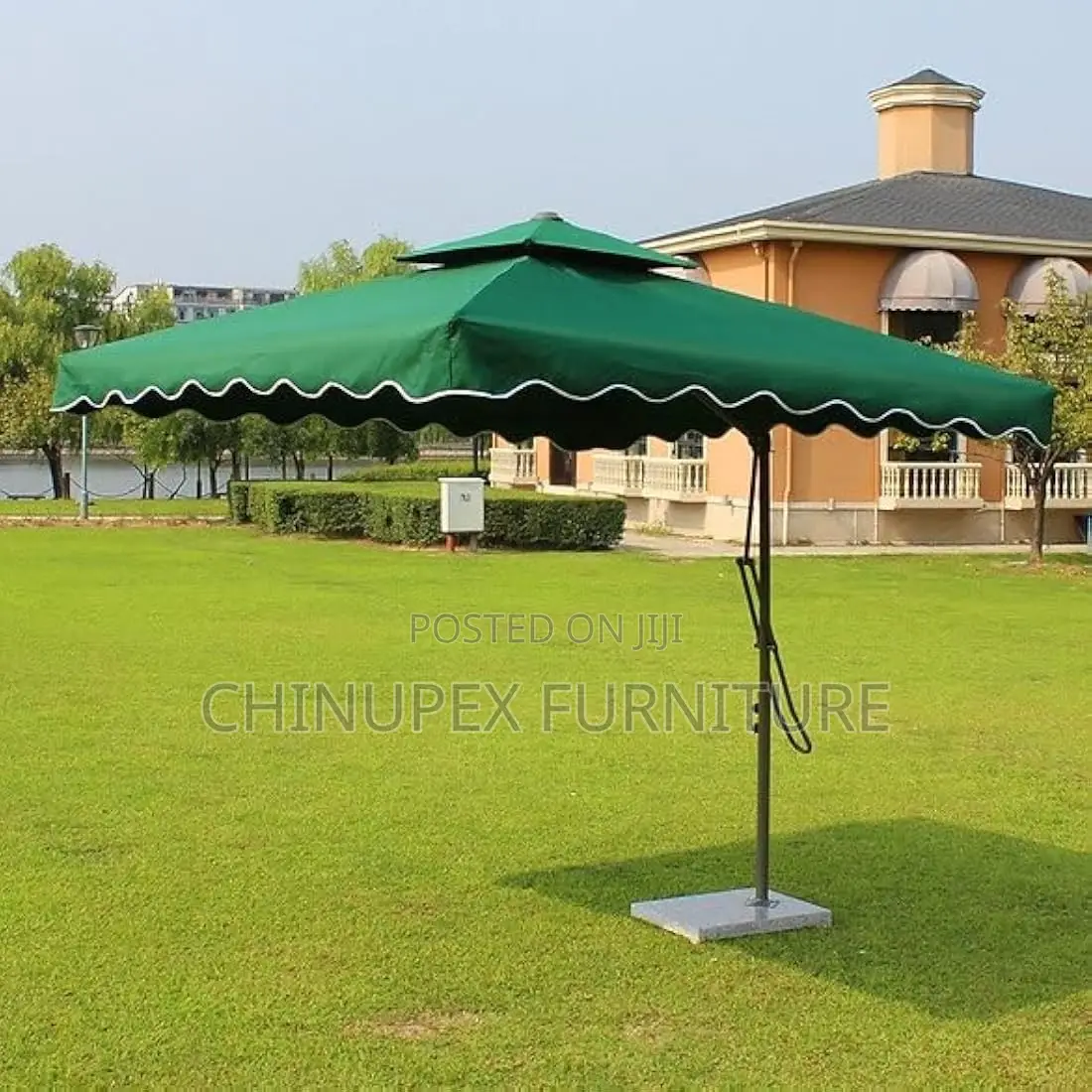 Green Garden Parasol Umbrella
