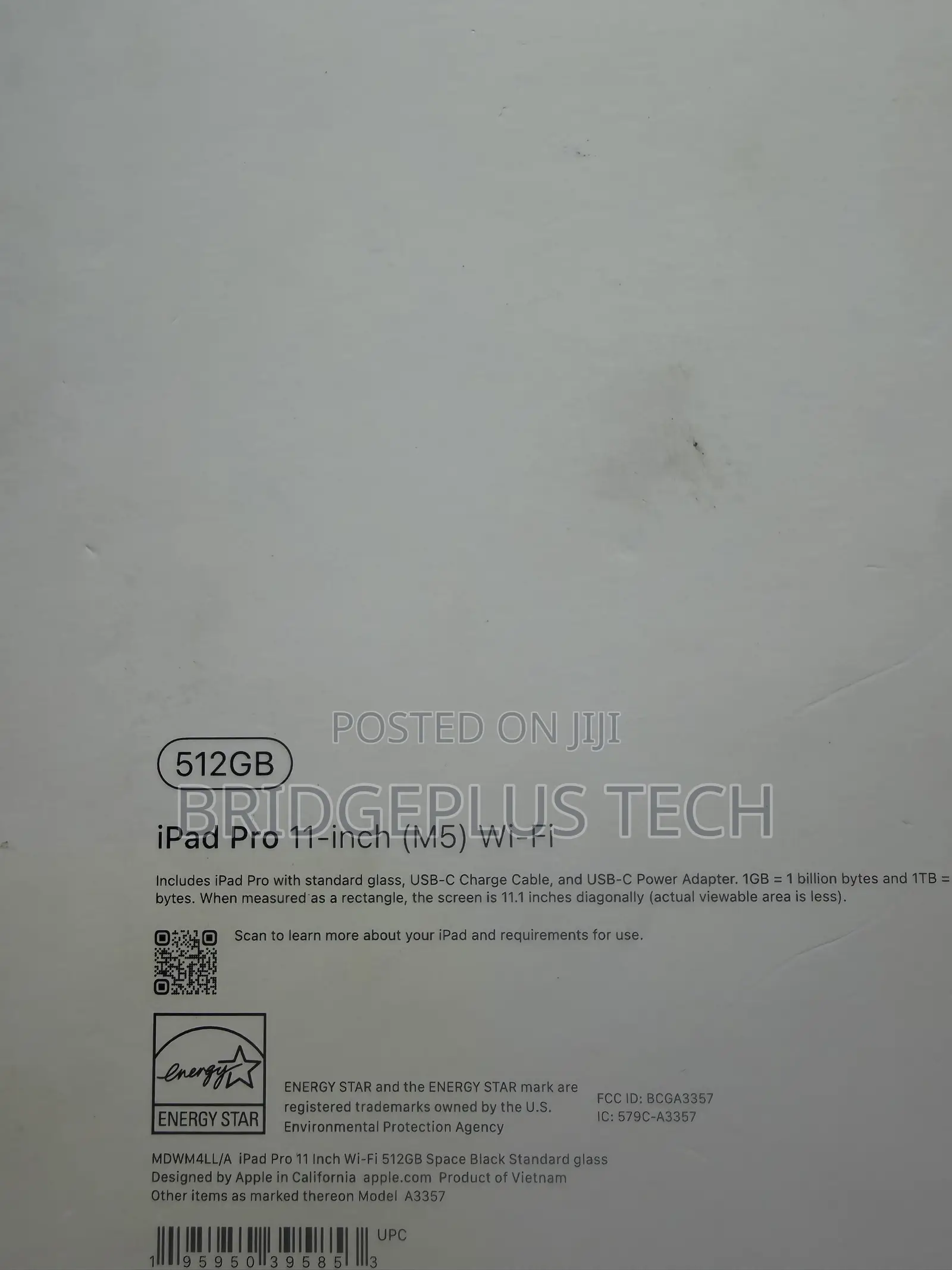 New Apple iPad Pro 11 (2025) 512 GB Gray