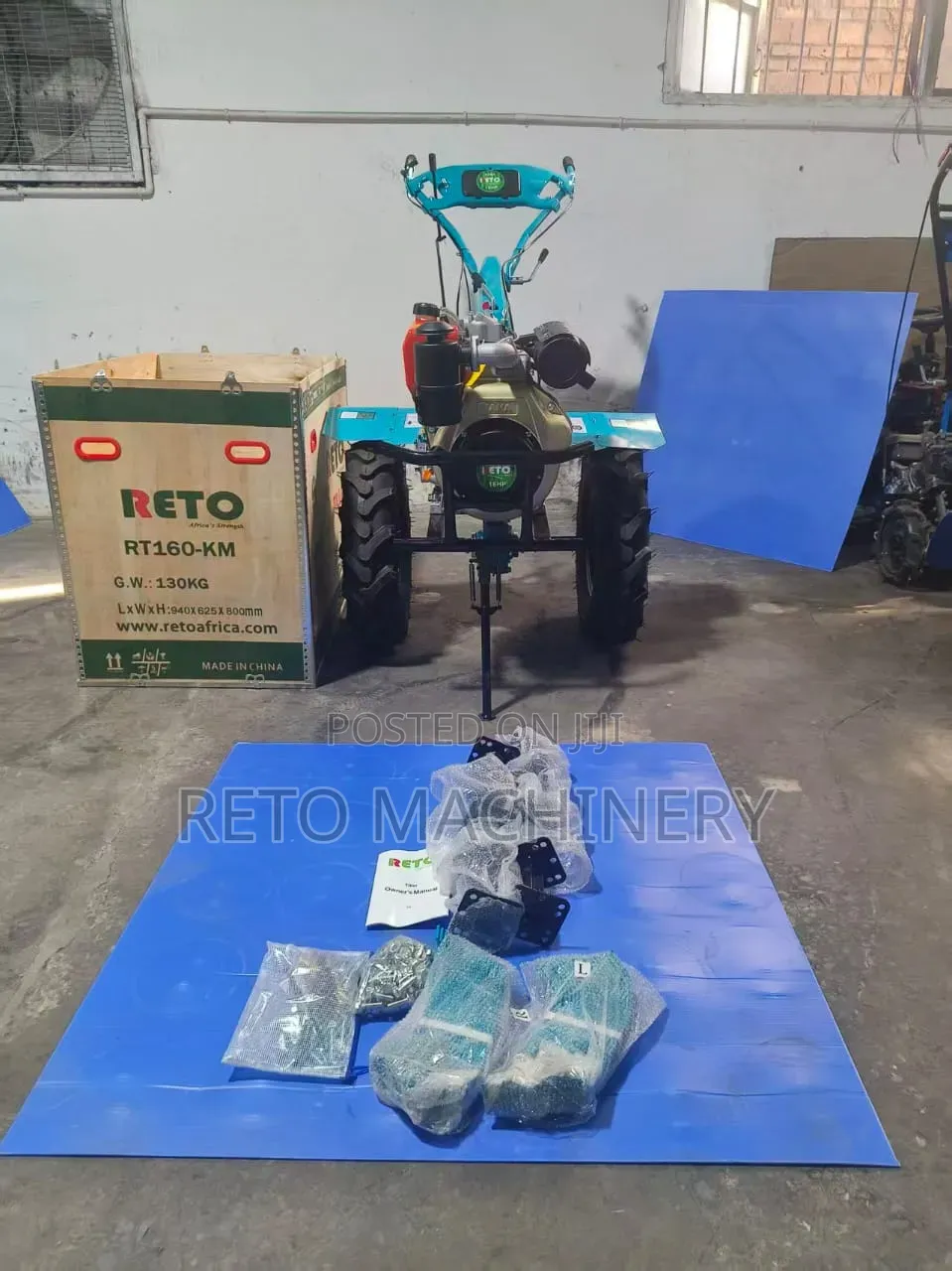 Reto 16hp Kama Diesel Power Tiller Engine