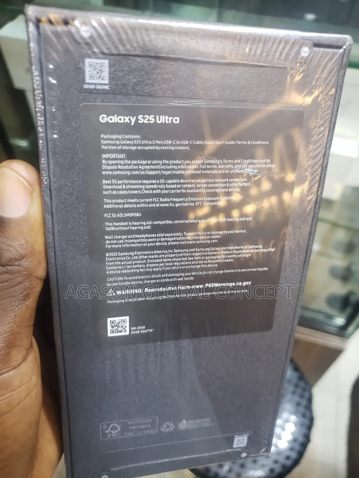 New Samsung Galaxy S25 Ultra 256 GB Blue