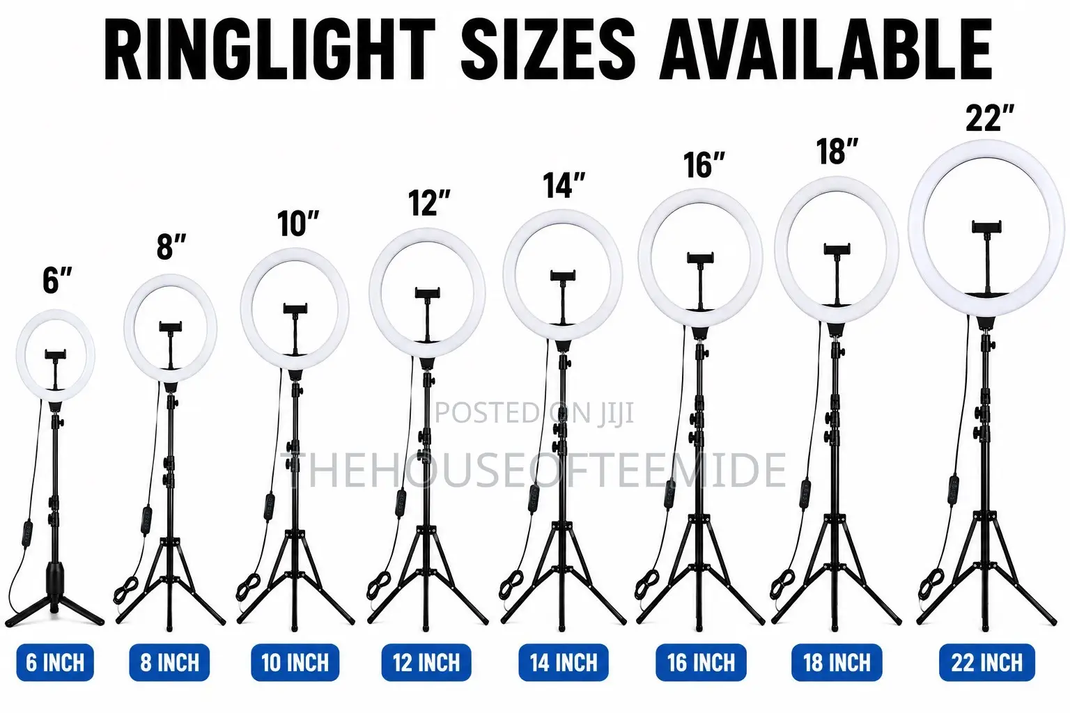 18 Inches Ringlight With Tripod