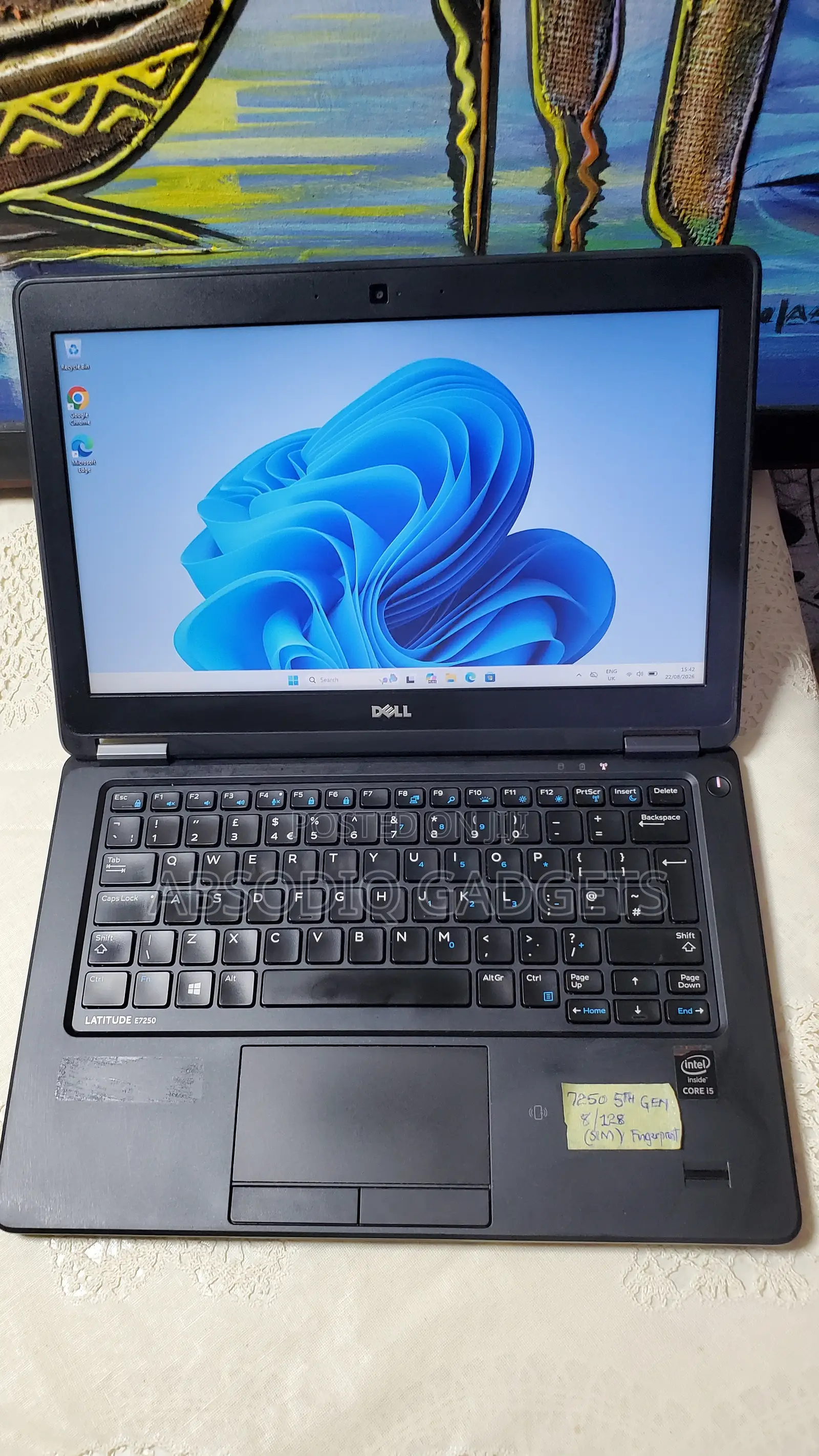 Laptop Dell Latitude 12 E7250 8GB Intel Core i5 SSD 128GB