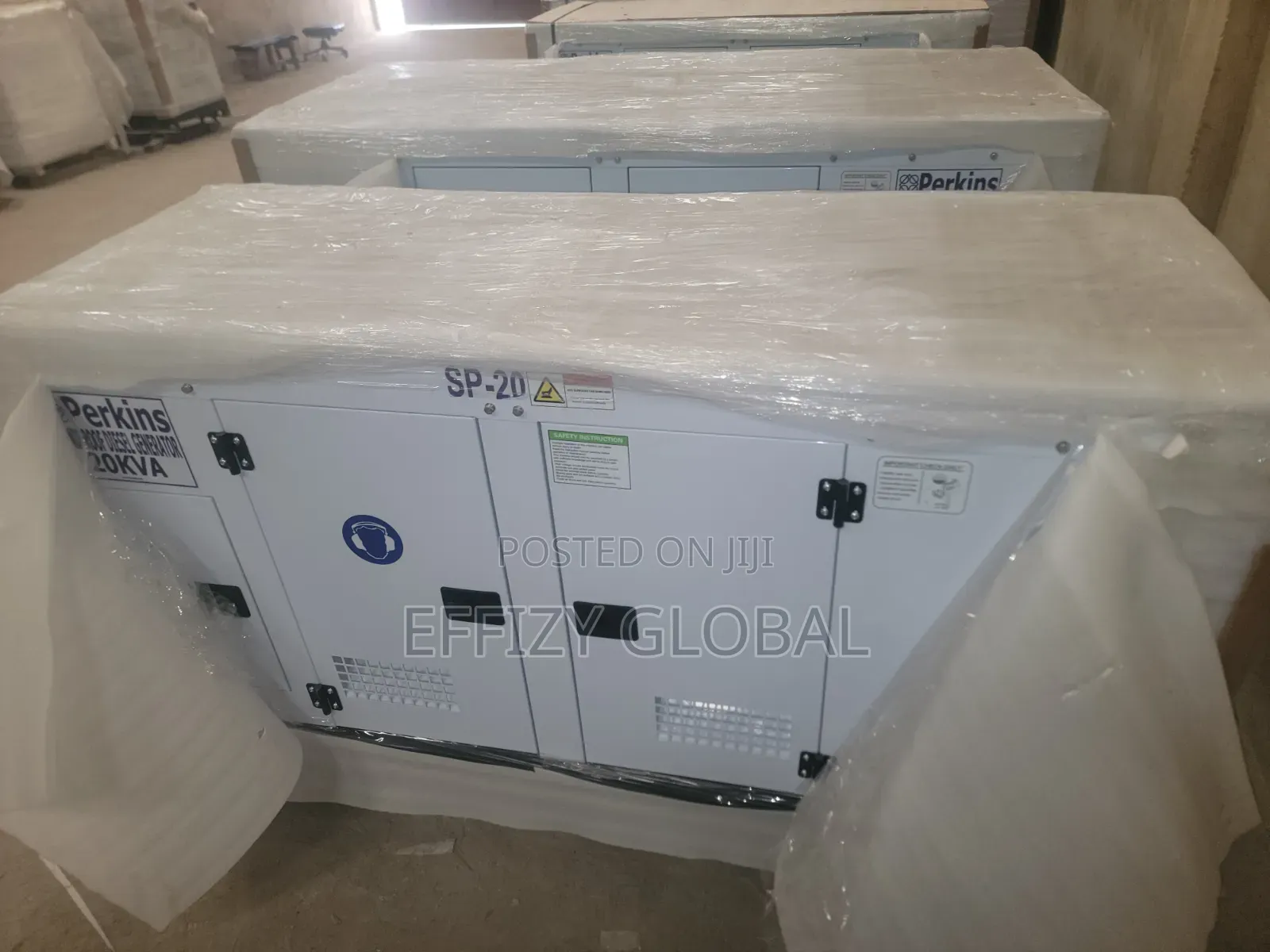 20kva Original Perkins England Soundproof Diesel Generator 100% Copper